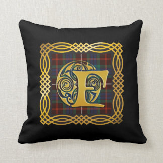 Initial klanFraser forntida Tartan F Kudde