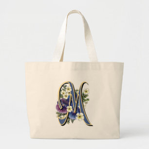 Initial Pansy - M Jumbo Tygkasse