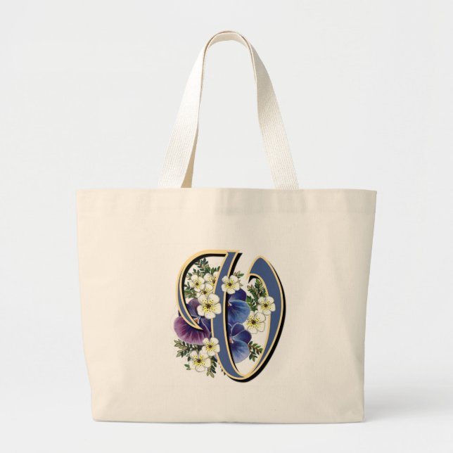Initial Pansy - V Jumbo Tygkasse (Framsidan)