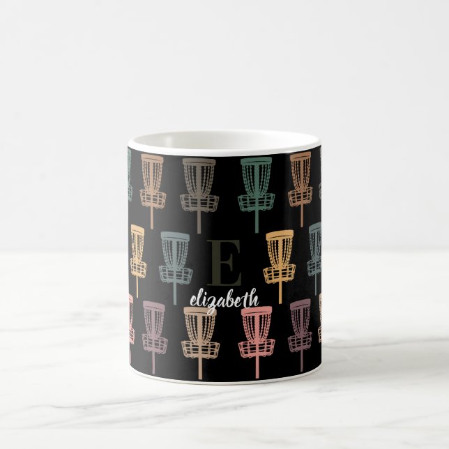 Initial Skräddarsydd Discgolfpresent Retro Sportfa Kaffemugg (Center)
