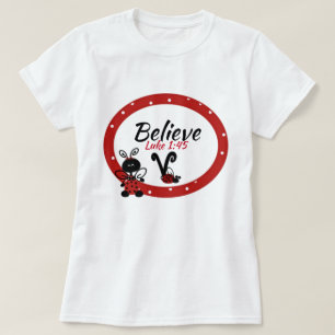 Initial V/Scripture -Women's Hanes Nano T-Shirt