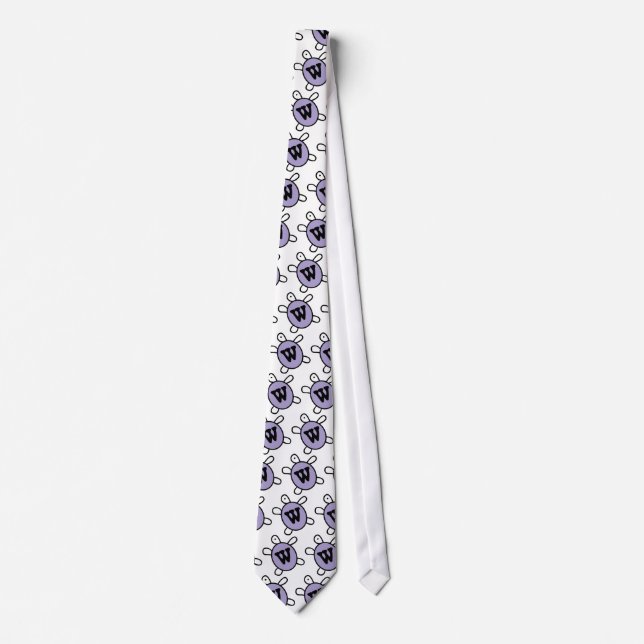 Initial W Turtle Tie Slips (Framsida)