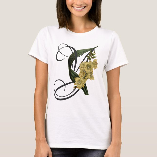 Initial Y, Yucca T-Shirt (Framsida)
