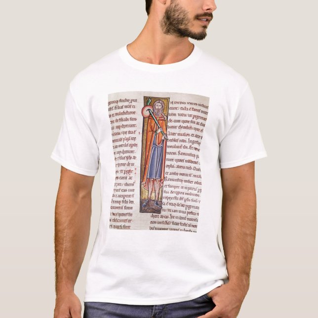 Initiala Historiated "mig" som visar Elimelech T Shirt (Framsida)