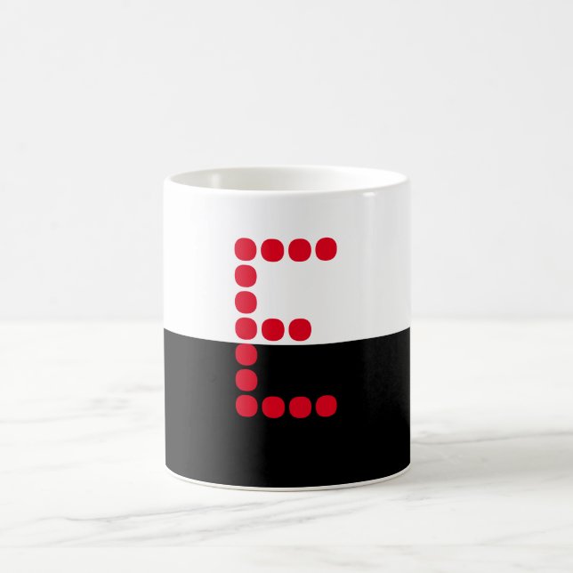 Initialbokstav Kaffemugg (Center)