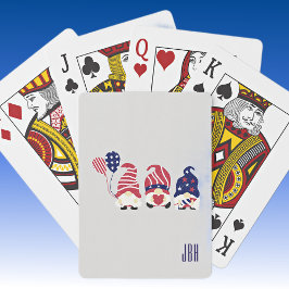 Initialer, 4:e Gnomes Deck of Spela Cards, juli Casinokort
