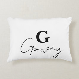 Initialer anpassar komfort prydnadskudde