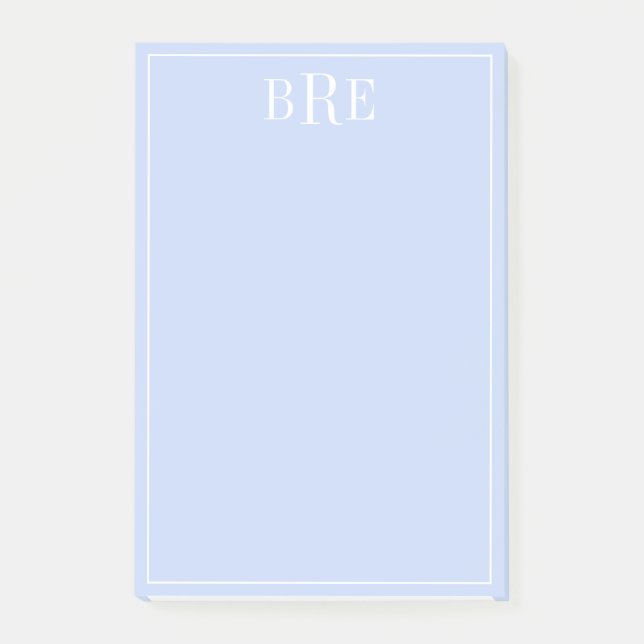 Initialer Blue Post-it Block (Framsida)
