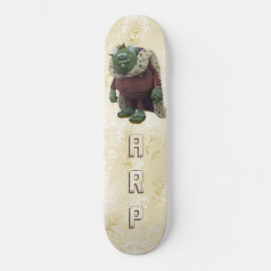 *~* Initialer Damask Royal Troll AP89 Skateboard