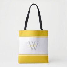 Initialer i gul monogramstil