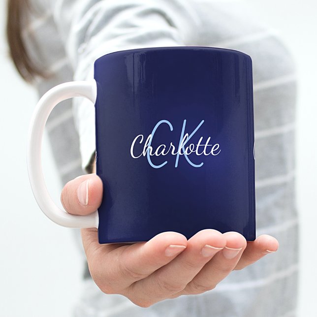 Initialer namn kaffemugg (Skapare uppladdad)