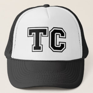 Initialer 'TC'-monogram Keps