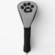 Initialerna Anpassat namn för Hund Paw-utskrift