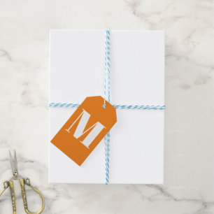 Initialnummer för den moderna monogrambaserade ora presentetikett