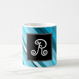 Initialt + Hav-Inspirerade Kaffemugg