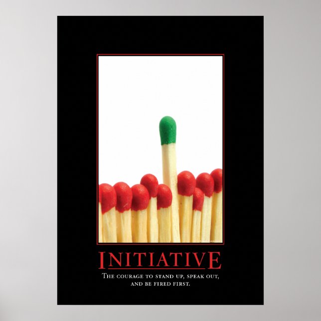 Initiativ Motivational Parody Poster (Framsidan)