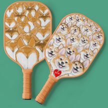 Initierad Corgi+Corgi Butts Pickleball Paddle