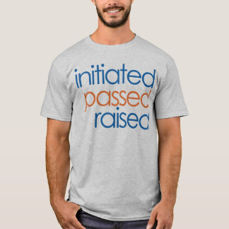 Initierad passerad lyftt skjorta för Mason T Shirt