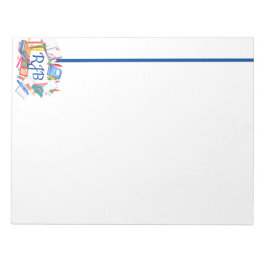 Initierade lärare anteckningsblock