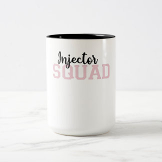 Injector Squad Med Spa Cosmetic Injector Två-Tonad Mugg