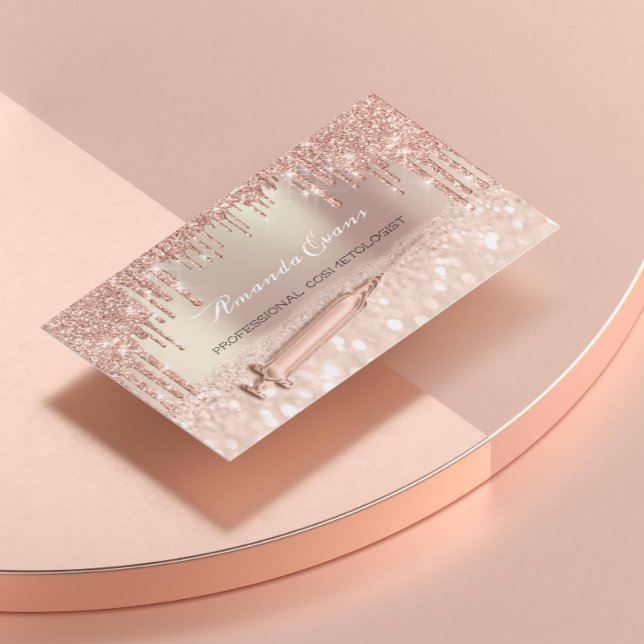 Injektionsvätska, Glitter Injektionsspruta Botox S Tidsbeställning Kort (Skapare uppladdad)