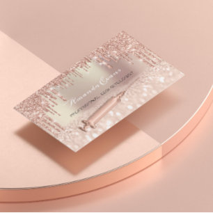 Injektionsvätska, Glitter Injektionsspruta Botox S Tidsbeställning Kort