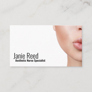 Injektor Aesthetic Nurse Plastic Surgery Visitkort