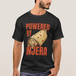 Injera Bread Ethiopian Food Pancake Injera Recipe T Shirt