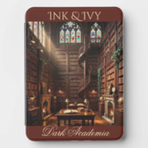 Ink & Ivy Mörk Akademikansk Vintage Gotisk Bibliot