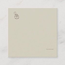 Ink Pot-Forgotten Archive- Minimalist  Tilläggskort