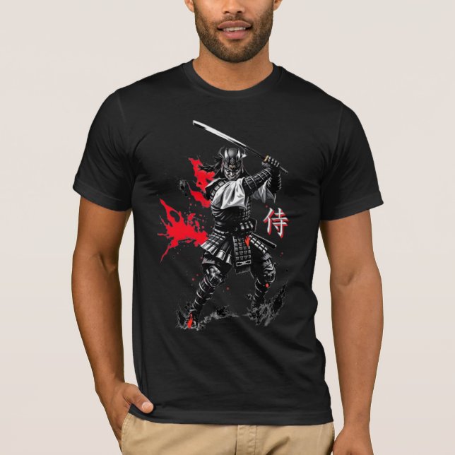 Ink Samurai  T Shirt (Framsida)