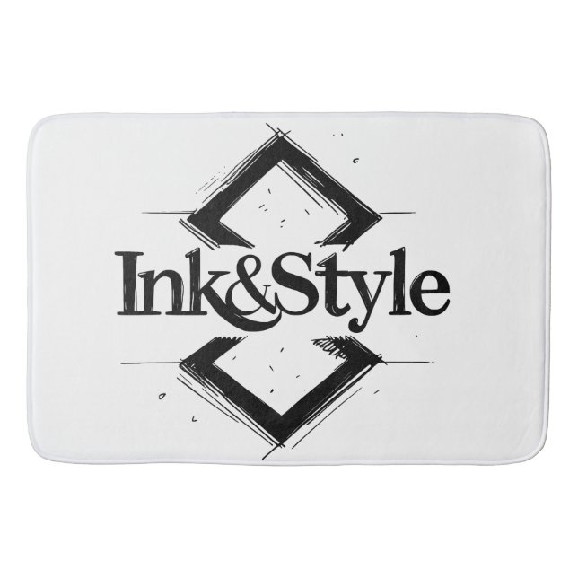 Ink&Style Badrumsmatta (Framsidan)