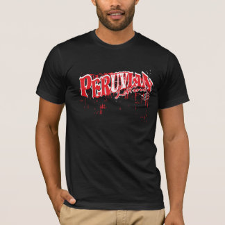 InKa1821 etikett - peruansk Latinoblodskjorta Tee Shirt