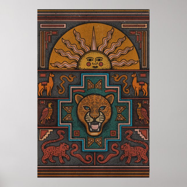 Inka-konst Poster (Framsidan)