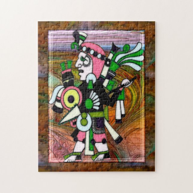 Inkansk folkart traditionell pussel (Vertikal)