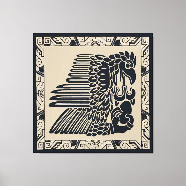 Inkaörnsduk Canvastryck (Framsida)