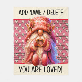 Inkapslad i Kärlek Fleece Blanket