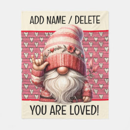 Inkapslad i Kärlek Fleece Blanket