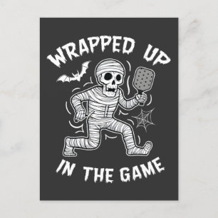 Inkapslad i spelet Halloween Inbjudan Vykort