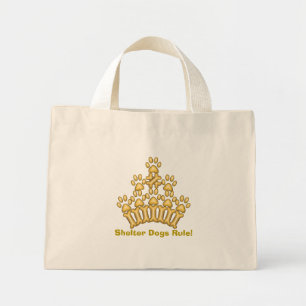 Inkapslare Hundar! Mini Tote Bag Tygkasse