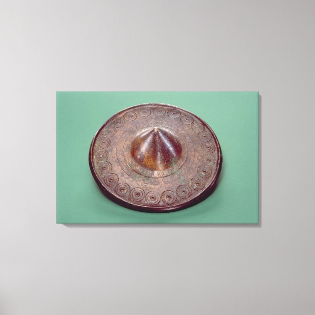 Inkapslat stift från Irland, c.700 BC Canvastryck (Framsida)