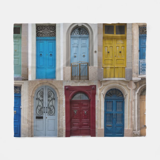 Inkapsling av färgade ytterdörrar fleecefilt (Framsidan (Horisontell))