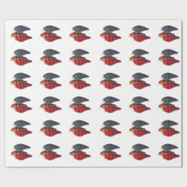 Inkapsling av Pappert bottensrålning Presentpapper