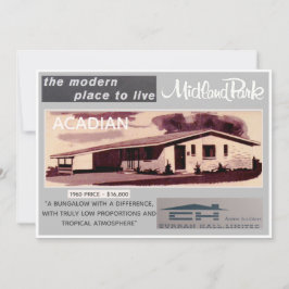 Inkasserbart kort för Midland Park House-modell