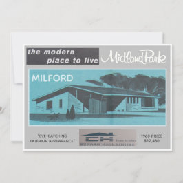 Inkasserbart kort för Midland Park House-modell