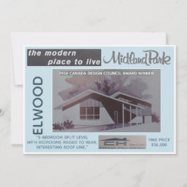 Inkasserbart kort för Midland Park House-modell