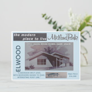 Inkasserbart kort för Midland Park House-modell