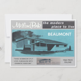 Inkasserbart kort för Midland Park House-modell