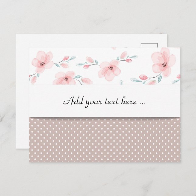 Inkassering av betal-avgift - vykort (Fram/baksida)