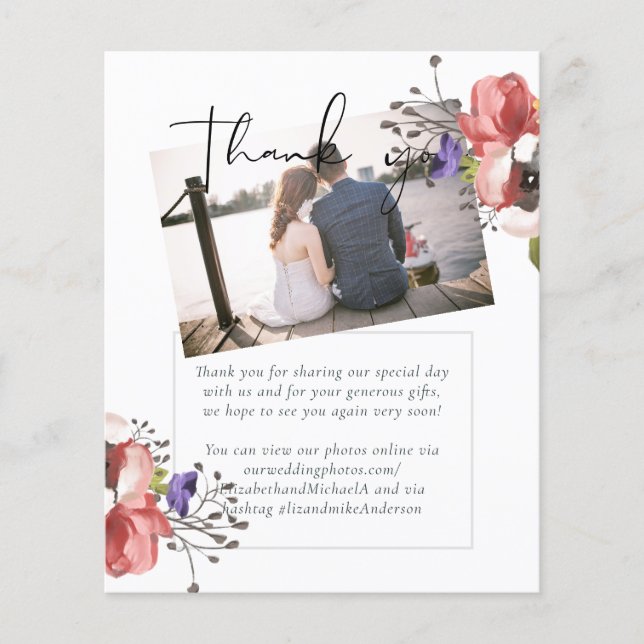 Inkassering av Höst färger Bröllop - budget (Framsida)